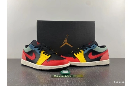 Hyperoad SE Retro 1 Jordan Multi-Color Low Black 0306